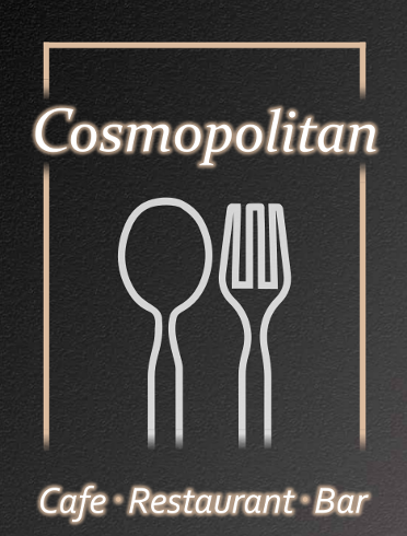 Cafe Cosmopolitan Speisekarte